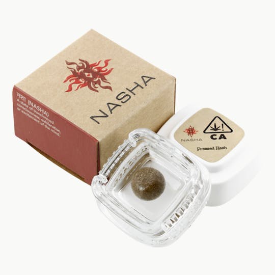 NASHA - ICC 1.2g Red Pressed Hash (Moon and Stars) - 1