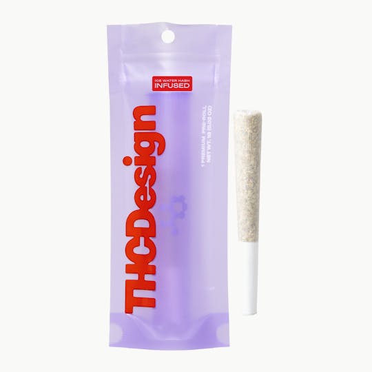 THC Design - THC Design XJ-13 Ice Water Hash Infused 1g Preroll - 1