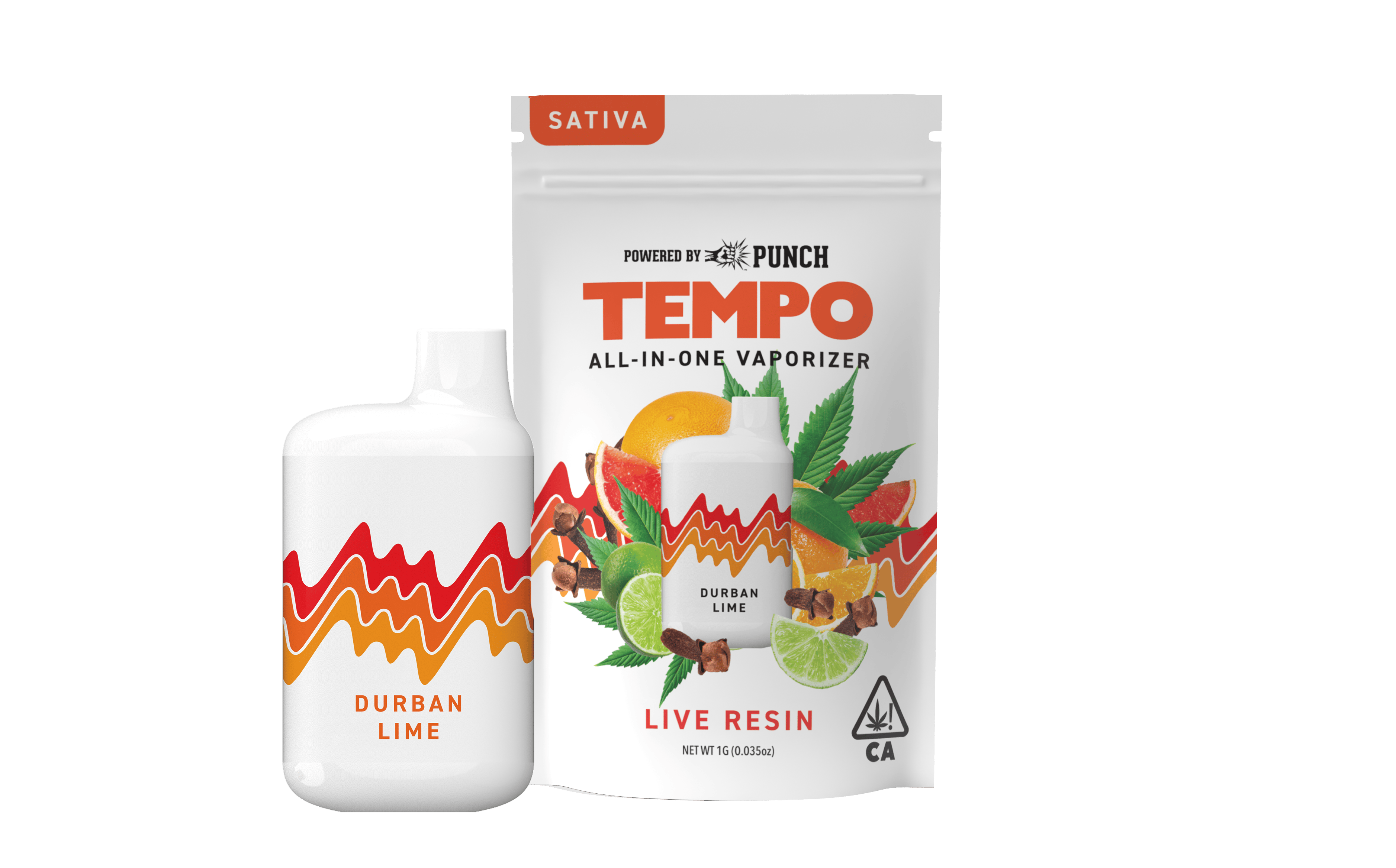 Tempo - Tempo | Durban Lime | Live Resin AIO Disposable | 1g - 1