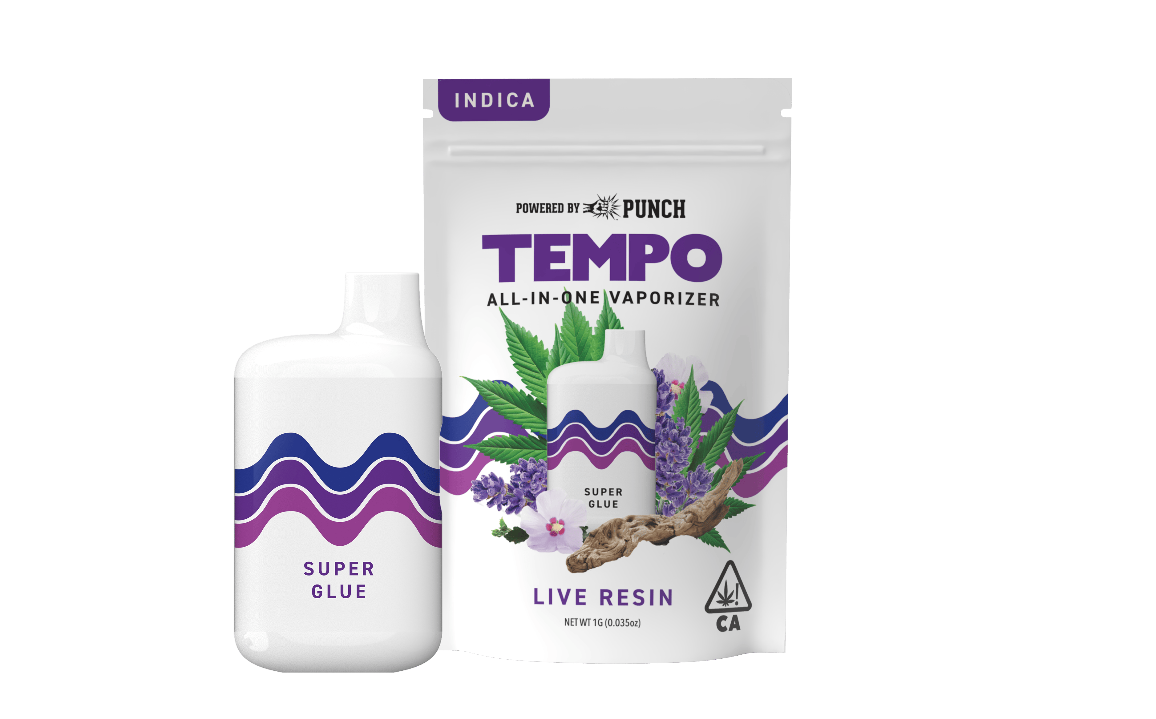 Tempo - Tempo | Super Glue | Live Resin AIO Disposable | 1g - 1
