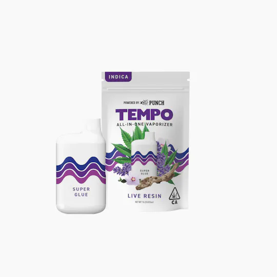 Tempo - Tempo | Super Glue | Live Resin AIO Disposable | 1g - 1