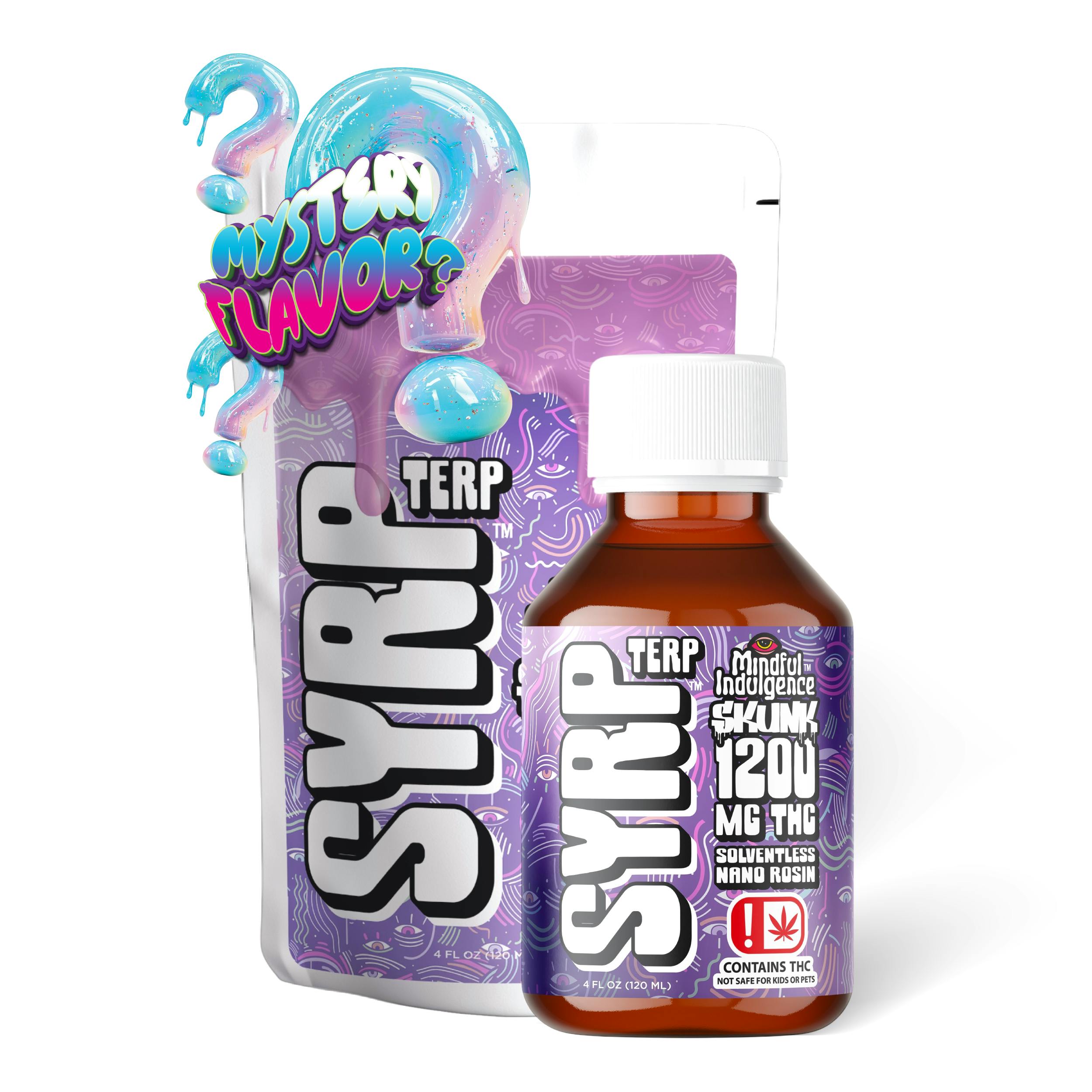 Mindful Indulgence - Mindful Indulgence | 1200mg TERP SYRP *Skunk* | Mystery Flavor - 1