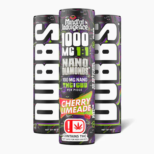 Mindful Indulgence - Mindful Indulgence | 1000mg DUBBS 1:1 Gummy | Cherry Limeade - 1