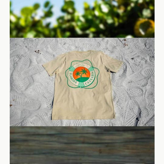 MÜV Cannabis Infused Products - Accs - Life Preserver Pocket Shirt Tan - MUV LG - 1