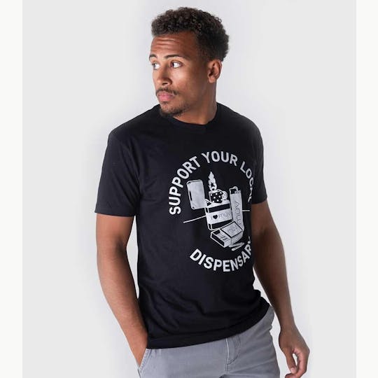 MÜV Cannabis Infused Products - Accs - T Shirt - MUV Support LG - 1