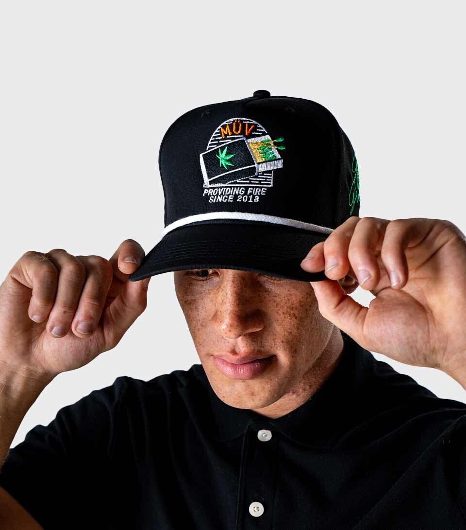 MÜV Cannabis Infused Products - Accs - Hat - MUV Black Rope - 1