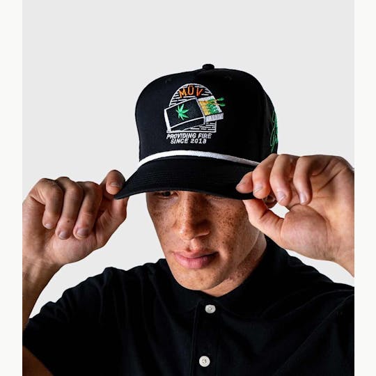 MÜV Cannabis Infused Products - Accs - Hat - MUV Black Rope - 1