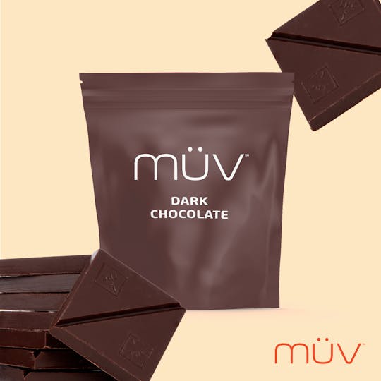 MÜV Cannabis Infused Products - MUV Dark Chocolate - 100mg - 1