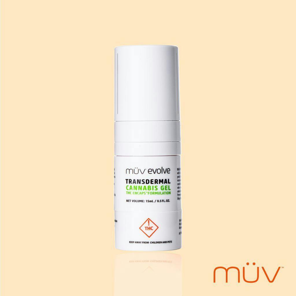 MÜV Cannabis Infused Products - MUV Evolve Gel THC - 500mg - 1