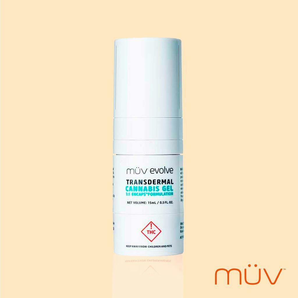 MÜV Cannabis Infused Products - MUV Evolve Gel 1:1 - THC/CBD - 250mg - 1