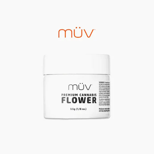 MÜV Cannabis Infused Products - MUV Flower - 3.5g - Cake Crasher - 1