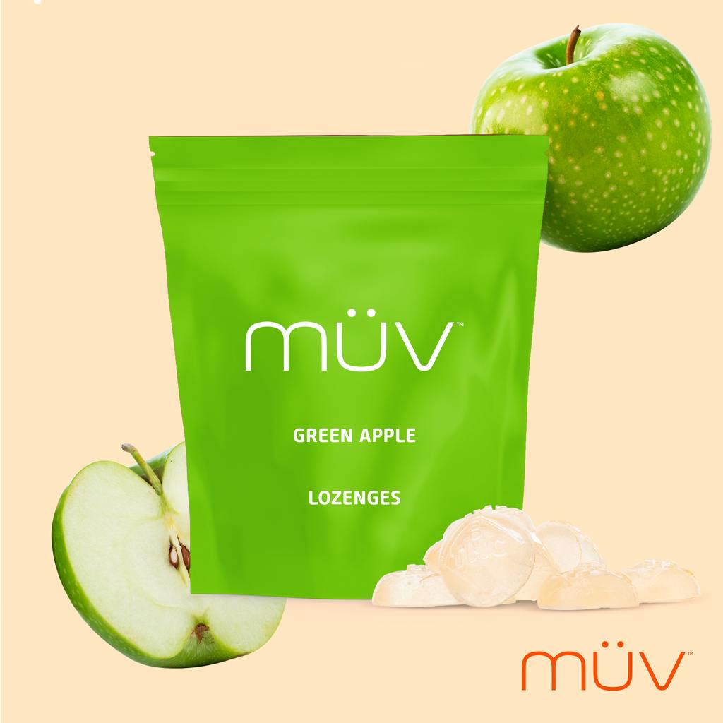 MÜV Cannabis Infused Products - MUV Green Apple Lozenge - 100mg - 1