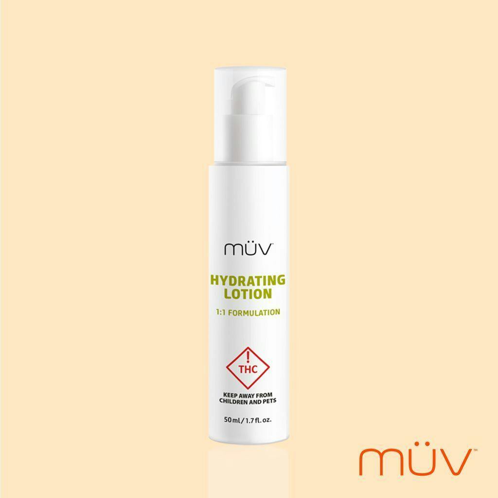MÜV Cannabis Infused Products - MUV Hydrating Lotion - THC/CBD - 60mg - 1