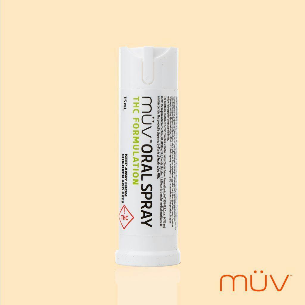 MÜV Cannabis Infused Products - MUV Oral Spray THC - 250mg - 1