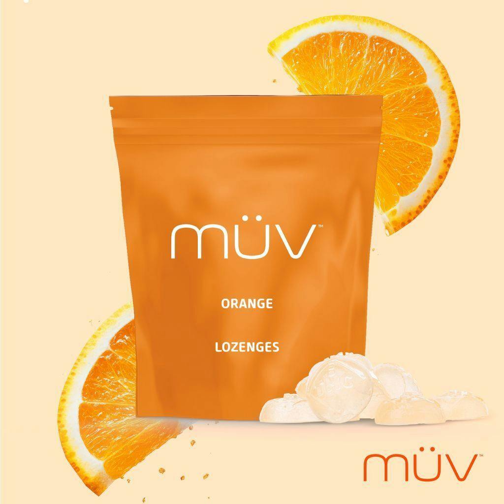 MÜV Cannabis Infused Products - MUV Orange Lozenge - 100mg - 1