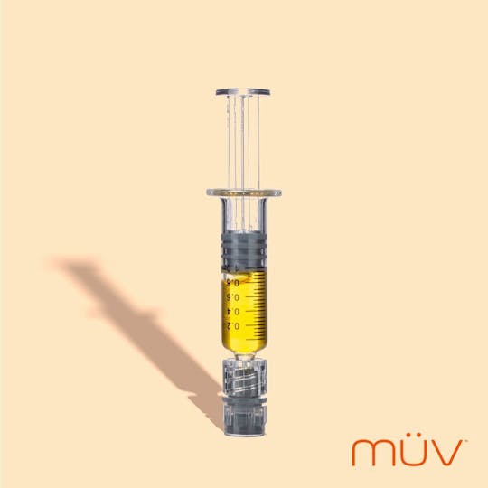 MÜV Cannabis Infused Products - MUV Plus Distillate Syringe - 1g - Mint Diesel - 1