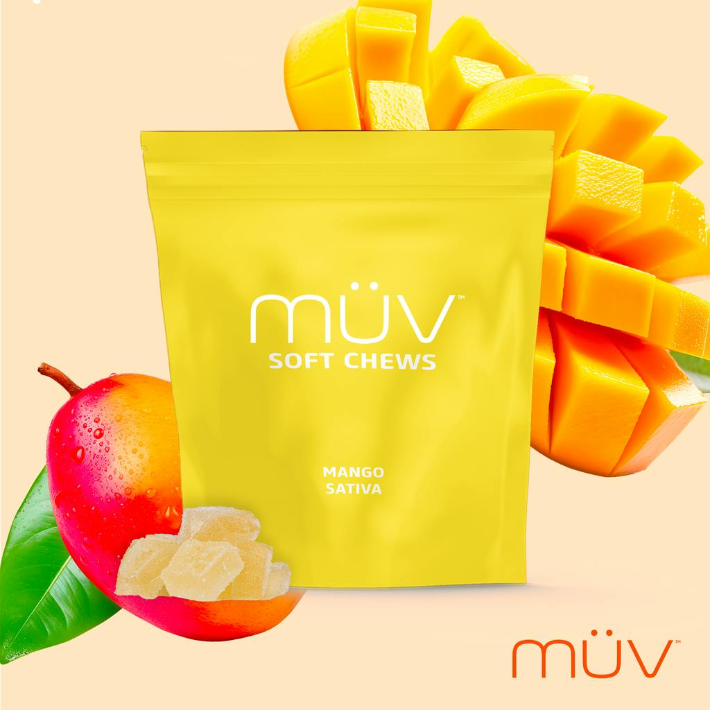 MÜV Cannabis Infused Products - MuV SC Mango - 100mg - 1
