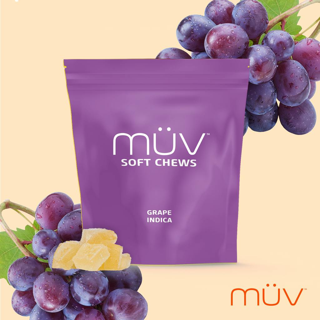 MÜV Cannabis Infused Products - MuV SC Grape - 100mg - 1
