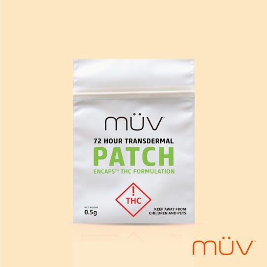 MÜV Cannabis Infused Products - MUV TD Patch THC - 20mg - 1