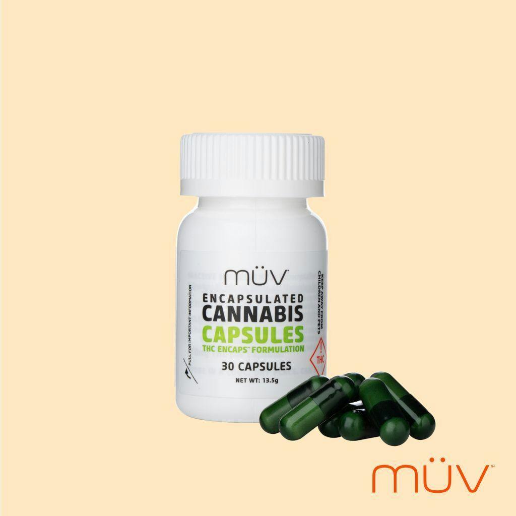 MÜV Cannabis Infused Products - MUV THC EnCaps - 300mg - 1