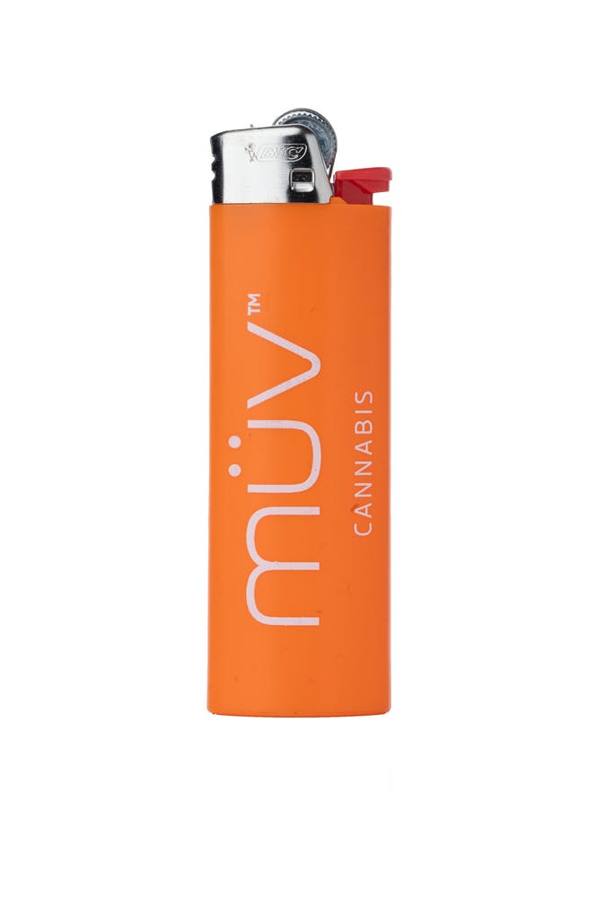MÜV Cannabis Infused Products - Res - Hardware - BIC Lighter Orange – FL - 1