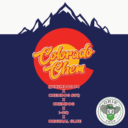 Okie TSGP - Colorado Chem - 1g - Live Hash Rosin Jam - 1