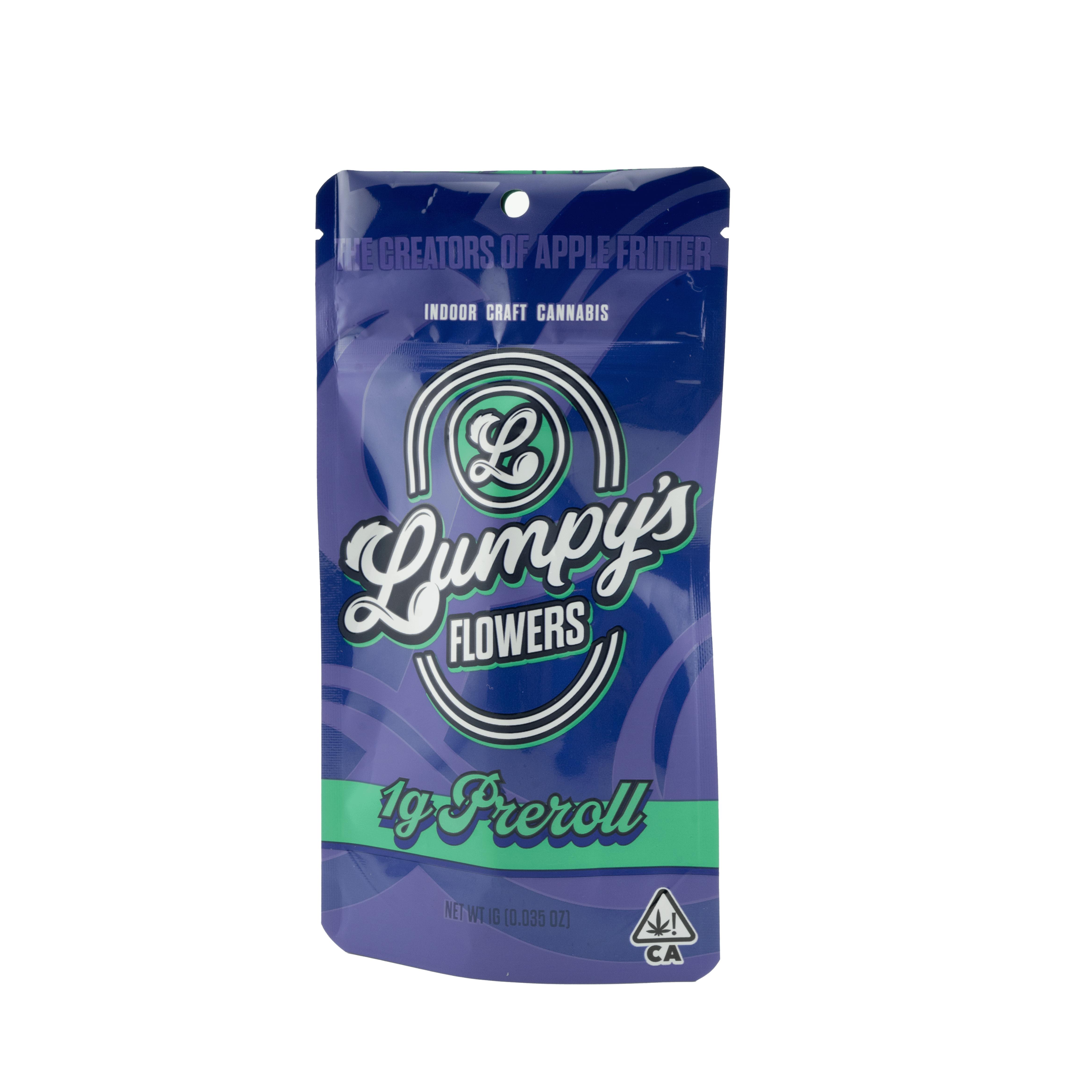 Lumpy's Flowers - Lumpy's Flowers | Zoasty | 1g Pre-Roll - 1