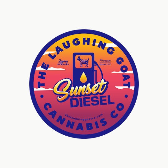 The Laughing Goat - PP FLOWER 1/8oz - Sunset Diesel - 1