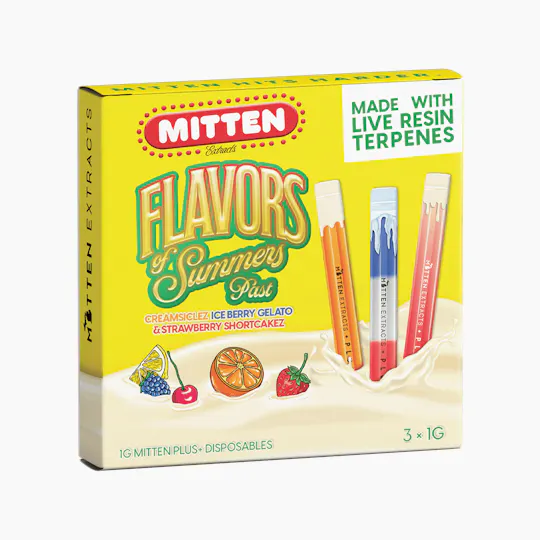 Mitten Extracts - Mitten Extracts | Flavors of Summer | Plus Disposables | 3pk - 1