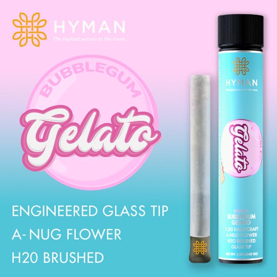 HYMAN - Bubblegum Gelato | 1.2 G Handcraft | HYMAN | REC - 1