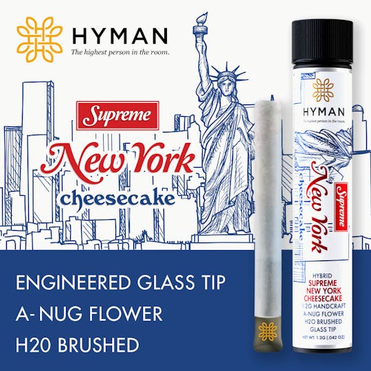 HYMAN - New York Supreme Cheesecake | 1.2 G Handcraft | HYMAN | REC - 1