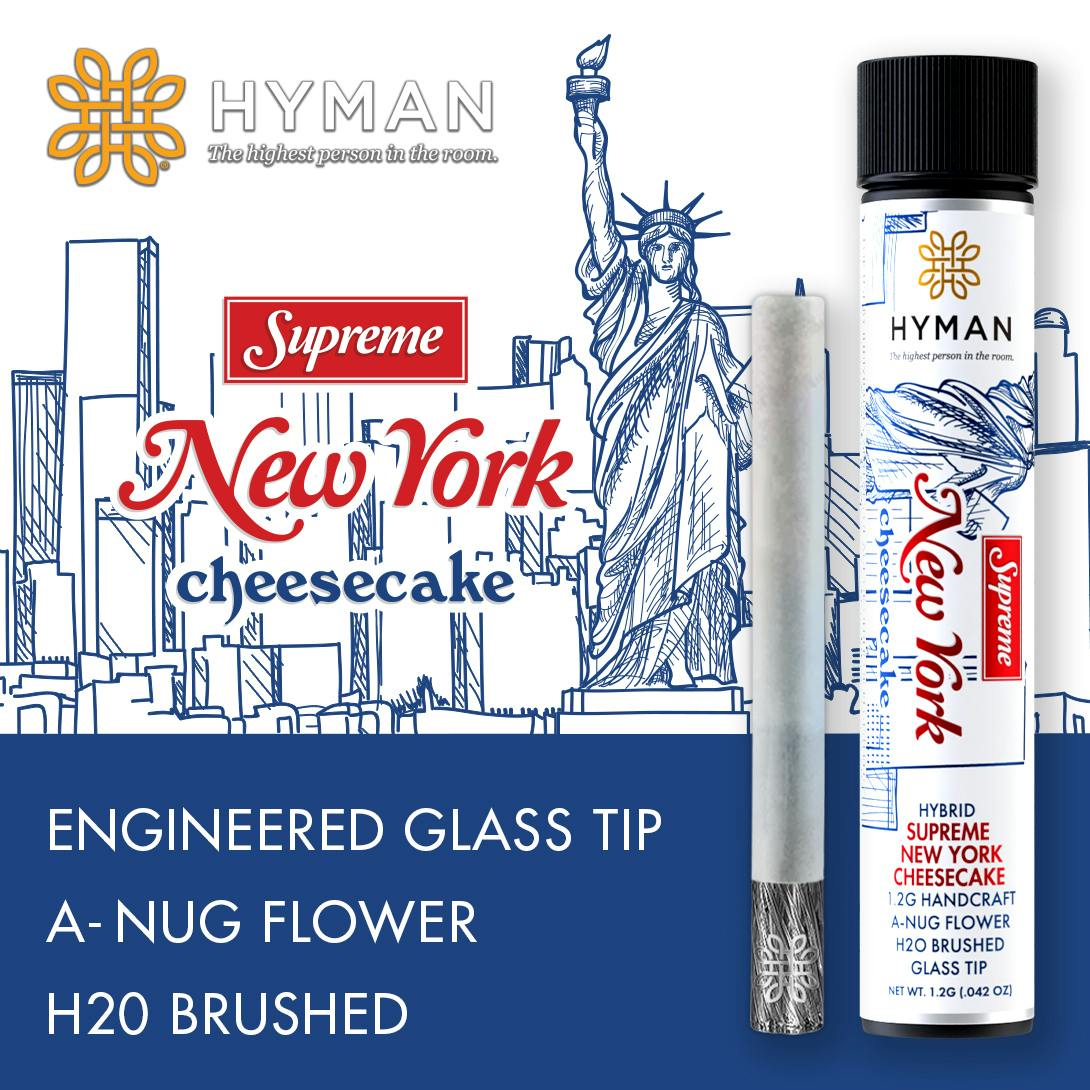 HYMAN - New York Supreme Cheesecake | 1.2 G Handcraft | HYMAN | REC - 1
