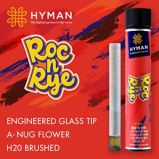 HYMAN - Roc n Rye | 1.2 G Handcraft | HYMAN | REC - 1