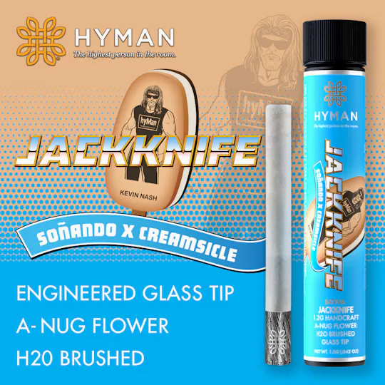 HYMAN - Jacknife | 1.2 G Handcraft | HYMAN | REC - 1