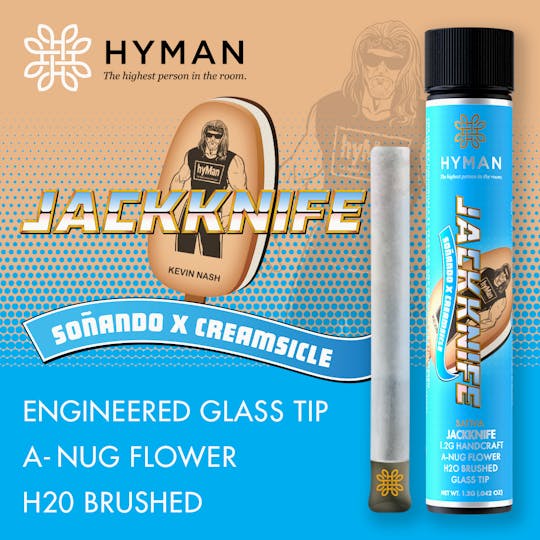 HYMAN - Jacknife | 1.2 G Handcraft | HYMAN | MED - 1
