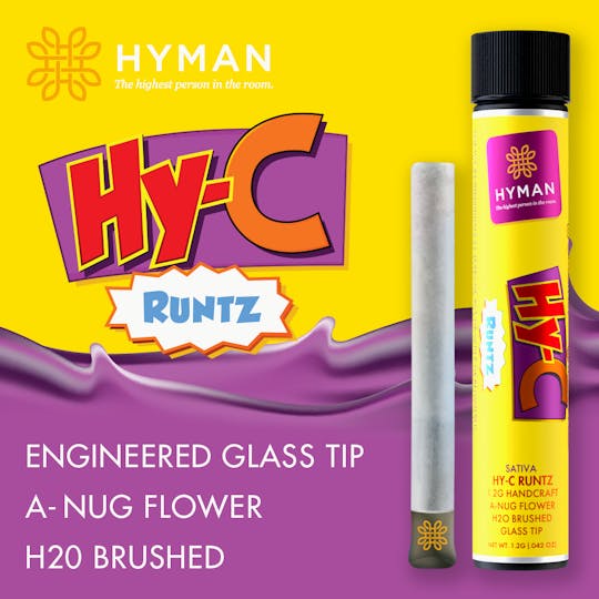 HYMAN - Ну-C Runtz | 1.2 G Handcraft | HYMAN | MED - 1