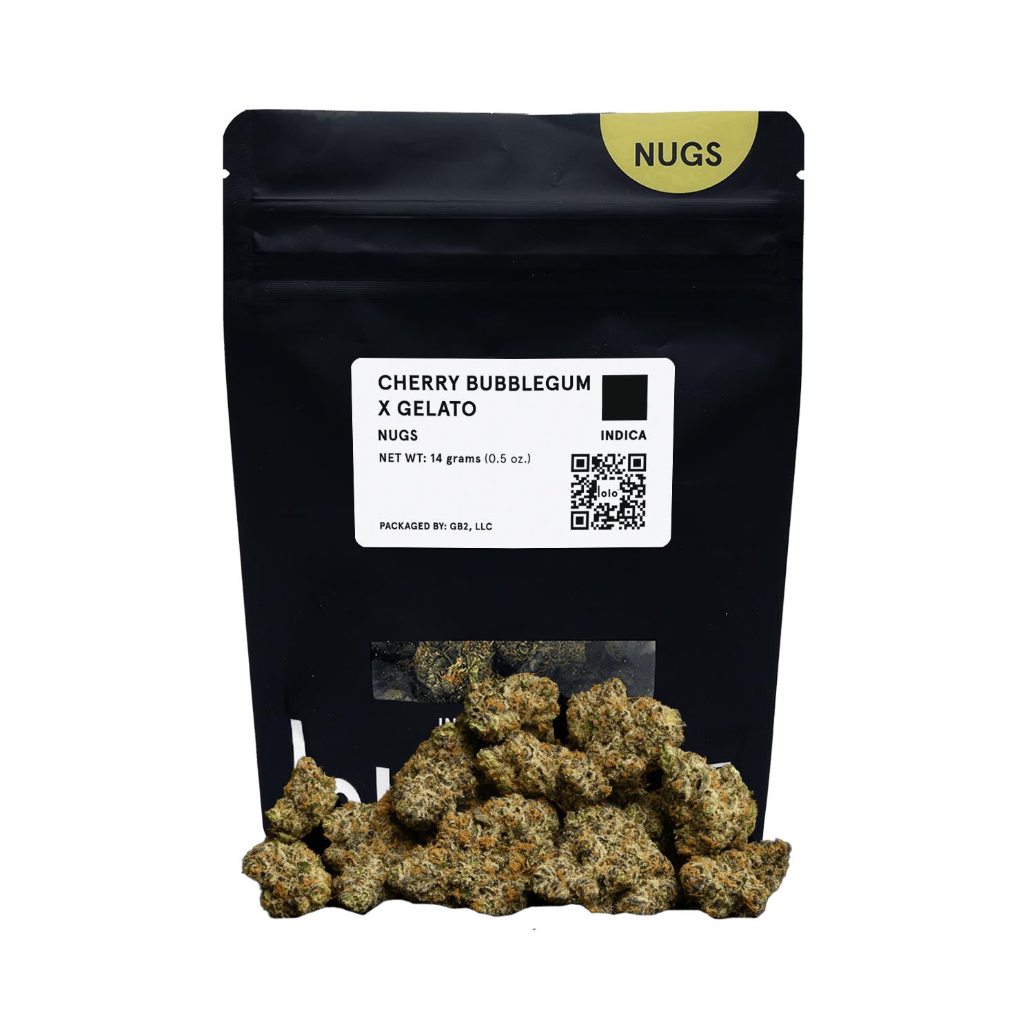 lolo - lolo | Cherry Bubblegum + Gelato | Indoor Nugs | 14g - 1