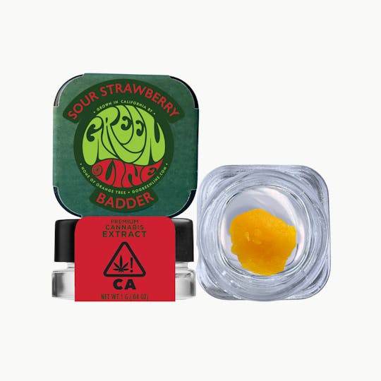 Greenline - Sour Strawberry - Badder - Extract - Sativa - 1g - 1