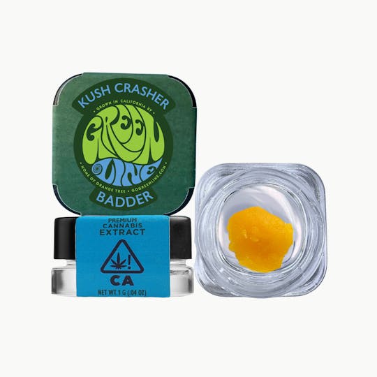 Greenline - Kush Crasher - Badder - Extract - Indica Hybrid - 1g - 1