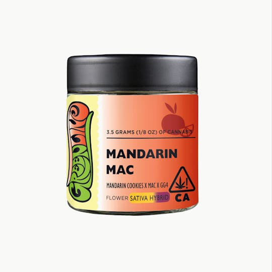 Greenline - Mandarin MAC - 1/8 oz - Indoor - Sativa Hybrid - 3.5g - 1