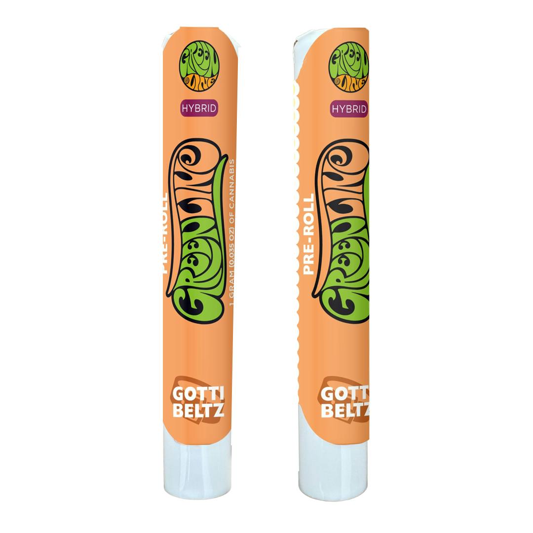 Greenline - Gotti Beltz - Indoor Flower Pre-Roll - Hybrid - 1g - 1