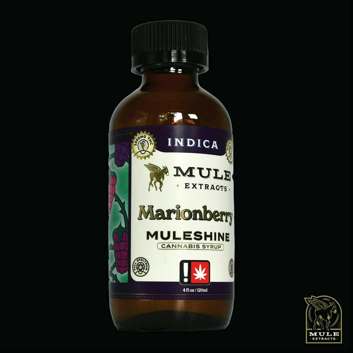 Mule Extracts - Mule Extracts | Marionberry Muleshine | Infused Syrup | 1000mg | 120ml - 1