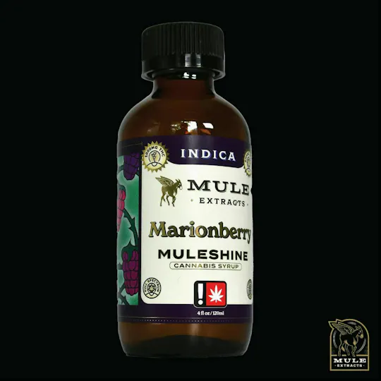 Mule Extracts - Marionberry Muleshine | Infused Syrup | 1000mg | 120ml - 1