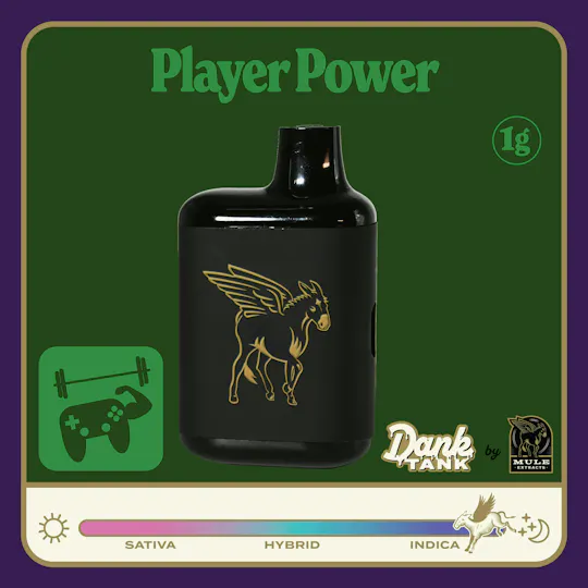 Mule Extracts - Mule Extracts | Player Powerz | Dank Tank LR Disposable | 1g - 1