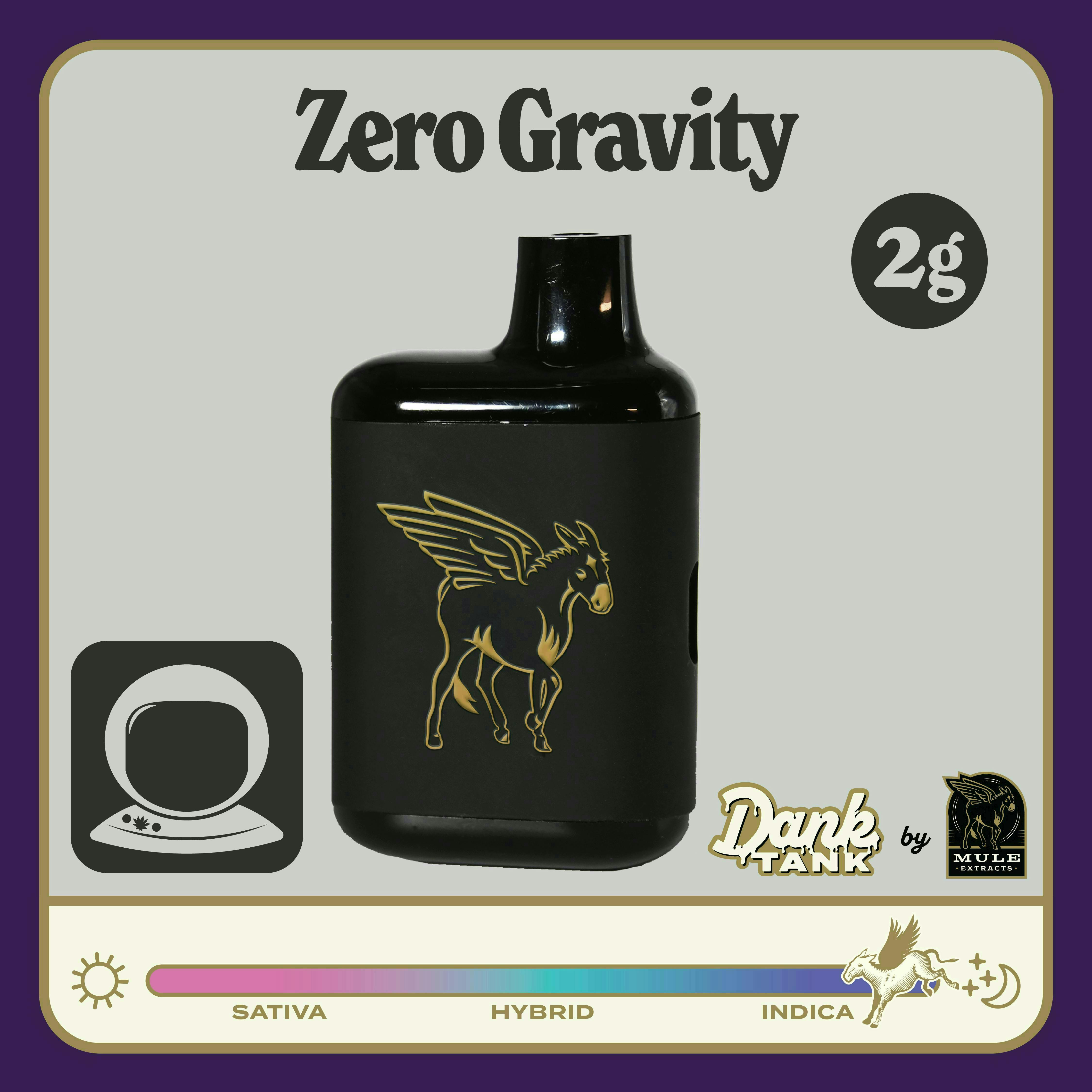 Mule Extracts - Mule Extracts | Zero Gravity | Dank Tank LR Disposable | 2g - 1