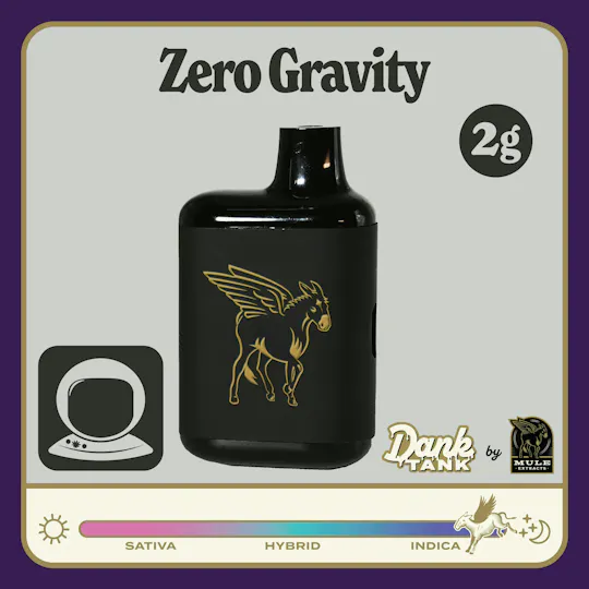 Mule Extracts - Mule Extracts | Zero Gravity | Dank Tank LR Disposable | 2g - 1