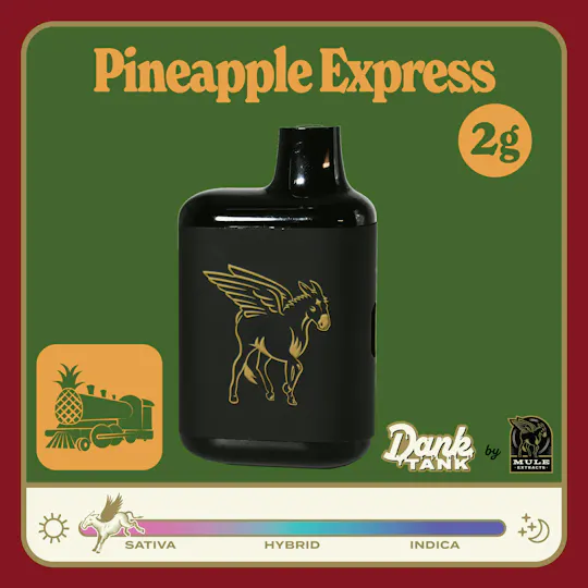 Mule Extracts - Mule Extracts | Pineapple Express | Dank Tank LR Disposable | 2g - 1
