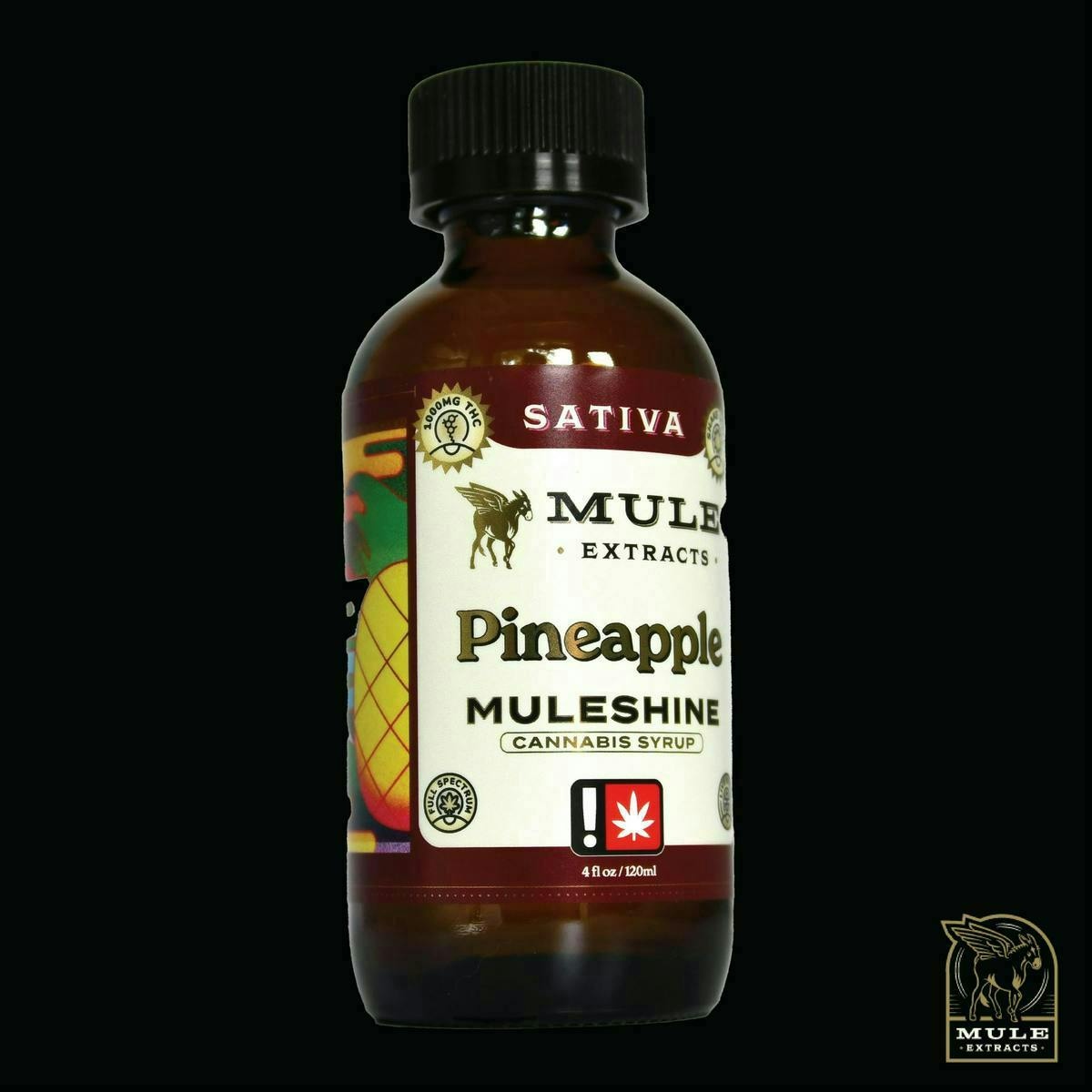 Mule Extracts - Mule Extracts | Pineapple Muleshine | Infused Syrup | 1000mg | 120ml - 1