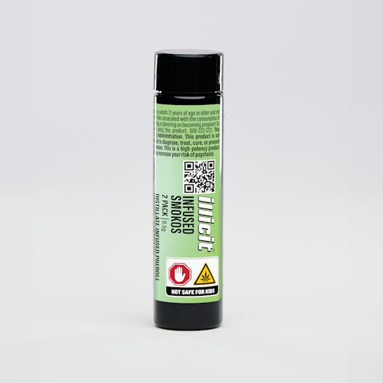 ILLICIT - Banana Pie Distillate Infused Smokos .5g 2-Pack - 1