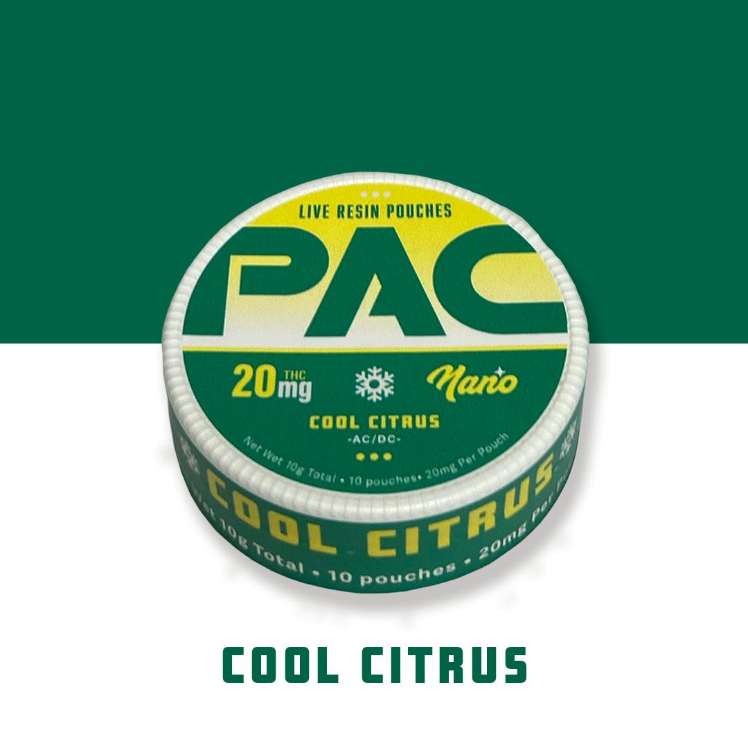 Tribe - PAC - Nano LR Dip Pouches - Cool Citrus - AC/DC - 20mg ea./200mg - 1